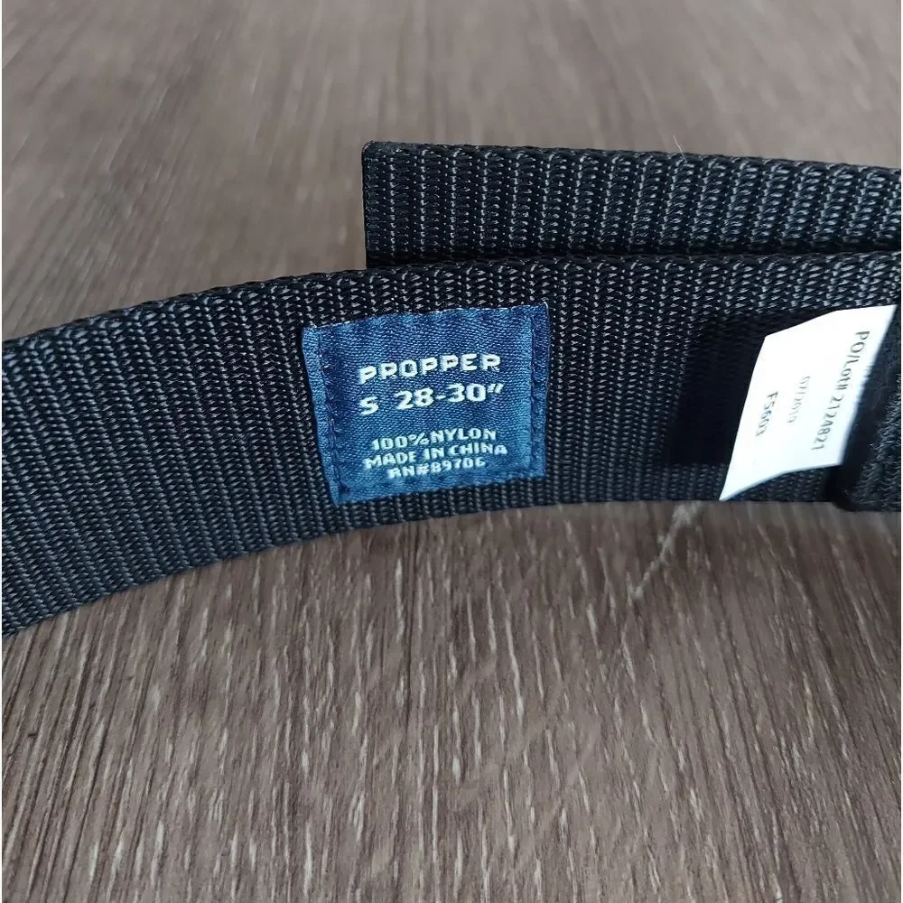 Propper Black Nylon Tactical Belt Small 28-30